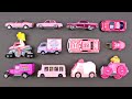 Learning Pink Street Vehicles For Kids Cars And Trucks By Matchbox Hot Wheels Disney Tomica トミ�