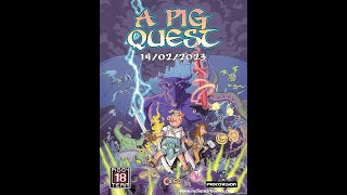 C64. A Pig Quest. Level 3. The Abbey of The-Not-So-Dead.
