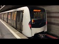 4K Bucharest Metro Trains At Nicolae Teclu M3 Păcii M3 Eroilor1 M1 M3 Tineretului M2 Stations