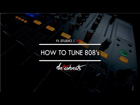 FL Studio | Tips - 808 Tuning/Slides/Bends [DeTox Beats Production]