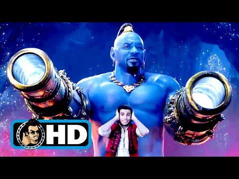 ALADDIN - All Clips, Trailers & B-Roll (2019) Will Smith