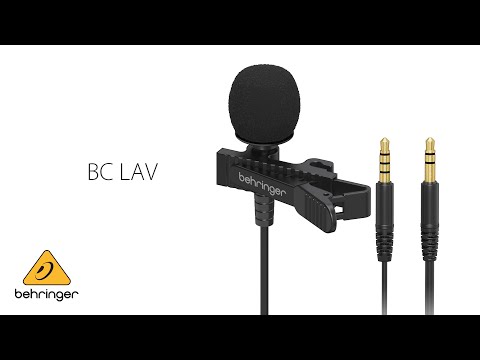 Демонстрация микрофона Behringer BC LAV