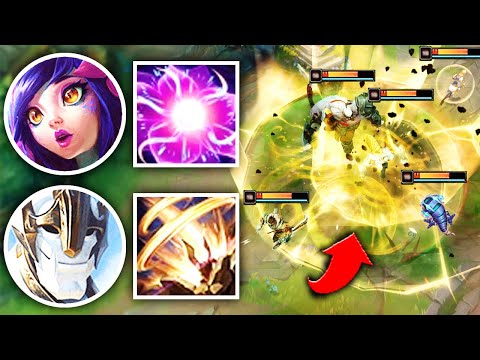 WE PLAYED THE MEGA 5 MAN ULT COMP AND TRIED TO 2V5 CARRY - League of Legends