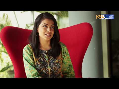 KSBL Student Talks about her Learning Experience at the Institute