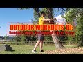 Outdoor Workouts 10: Angled Single Arm Banded Chest Press for Lower Pecs