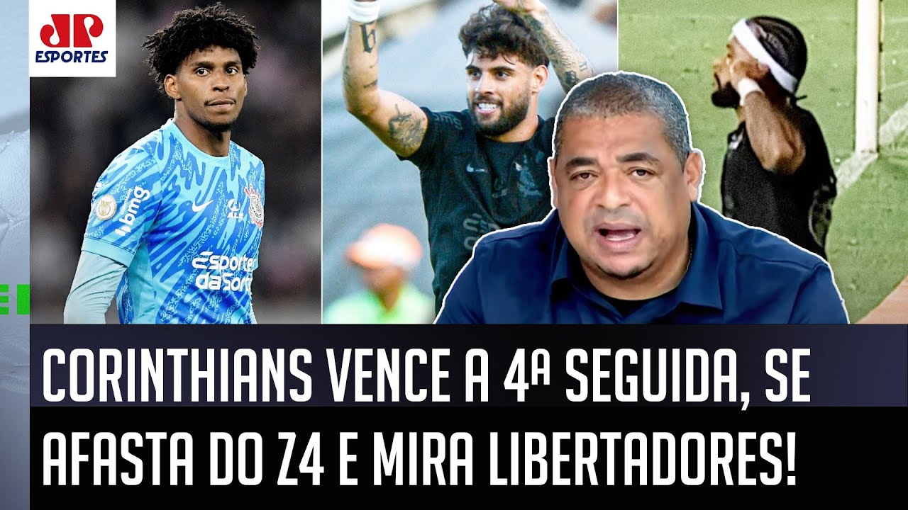 "NÃO É UM DELÍRIO o Corinthians SONHAR com Libertadores, cara! VENCEU a 4ª SEGUIDA e..."