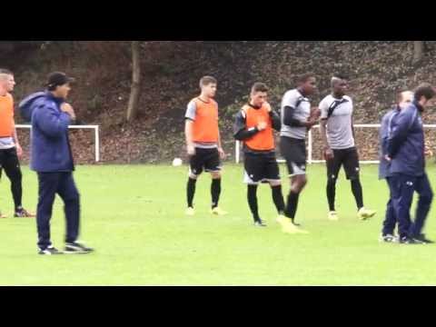 Felice Mazzu & Karel Geraerts avant KAA GENT - RCSC