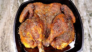 Best Ever Oven Baked Chicken| How To Bake A Whole Chicken Easy
