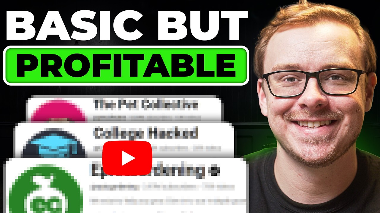 7 Ridiculously Basic YouTube Niches Making Thousands Per Month