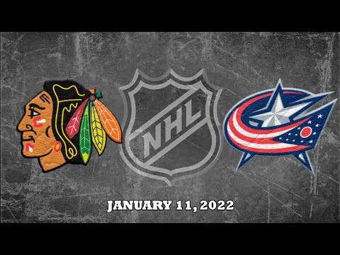 NHL Blackhawks vs Blue Jackets | Jan.11, 2022