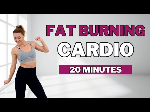🔥20 Min FAT BURNING CARDIO for WEIGHT LOSS🔥KNEE FRIENDLY🔥NO JUMPING🔥FULL BODY BURN🔥
