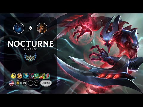 Nocturne Jungle vs Jarvan IV - NA Challenger Patch 13.4
