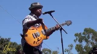 Paul Jackson Jr and Everette Harp at the  Long Beach Jazz Fest