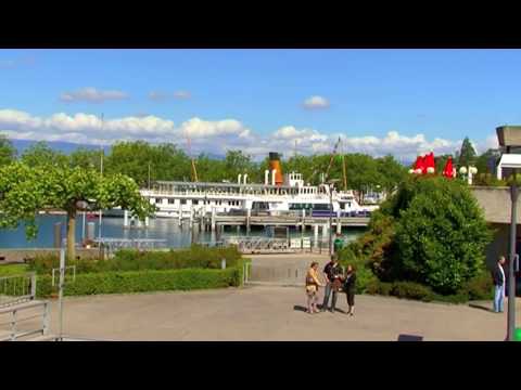 Лозанна на Женевском озере