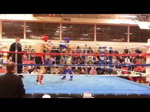 Muay thai fight Mustafa Sarwari May 2013