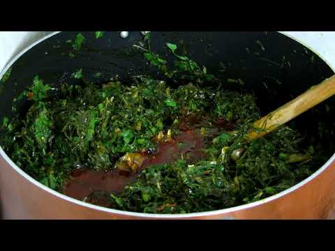 How to Make Eru Soup | Cameroon Soup | Africa Vegetable Soup