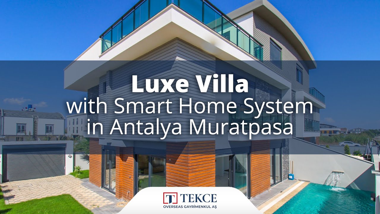 Villa Mitoyenne bien Située avec Jardin à Antalya Muratpasa