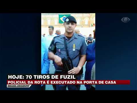 Policial da ROTA é executado com mais de 100 tiros
