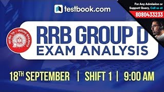 Download lagu RRB Group D 2018 Exam Analysis | 18th September Shift 1 | Exam Review   Questions Asked mp3
