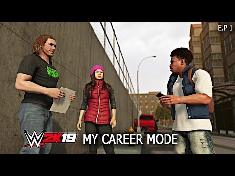WWE 2K19 My Career Mode - Walkthrough Part 1 - A NEW BEGINNING!!