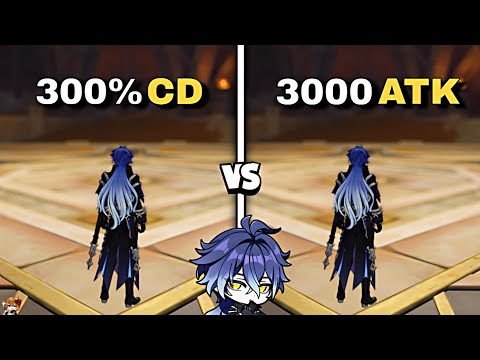 300% CRIT DMG FLINS VS 3000 ATK FLINS | Genshin impact