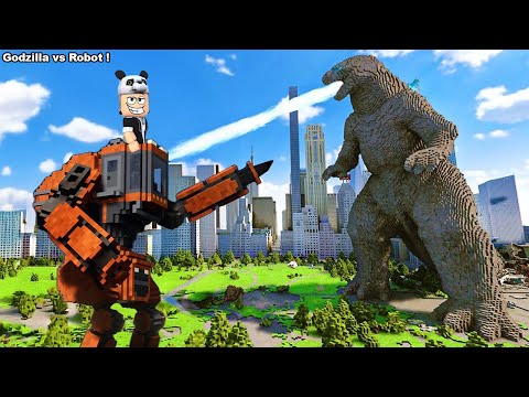 Godzilla vs Dev Robot ! - Panda ile Teardown