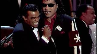 The Isley Brothers perform &quot;Shout&quot; at the 1992 Rock &amp; Roll Hall of Fame Induction Ceremony