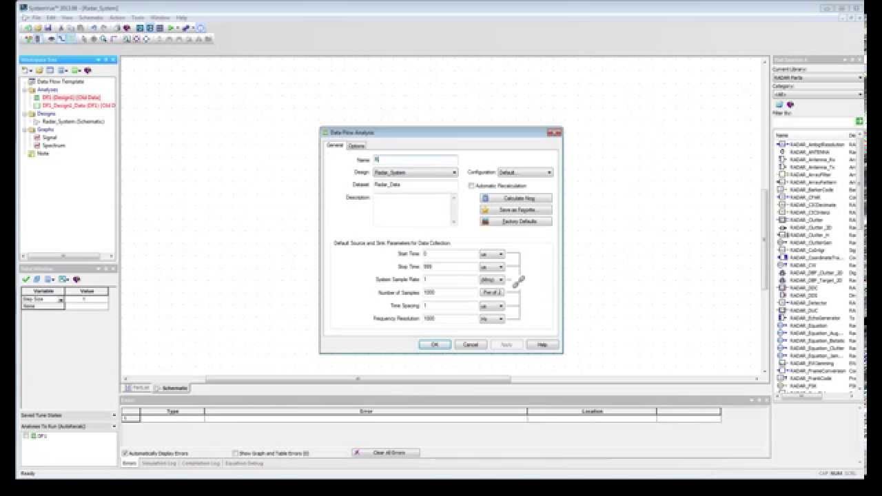 SystemVue - Introduction to Radar Simulations