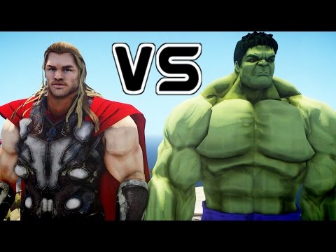THOR VS HULK - EPIC BATTLE