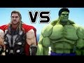 THOR VS HULK - EPIC BATTLE