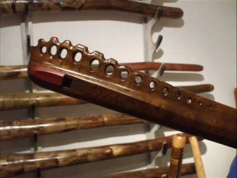 Overtone Flutes made by Yoram Sivan.wmv