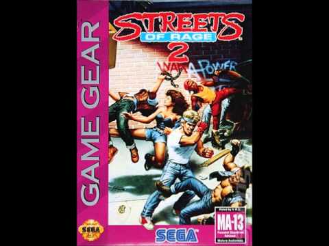streets of rage 2 game gear controls