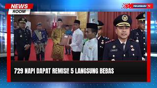 HUT RI ke 81, 729 Warga Binaan Rutan Dumai Terima Remisi