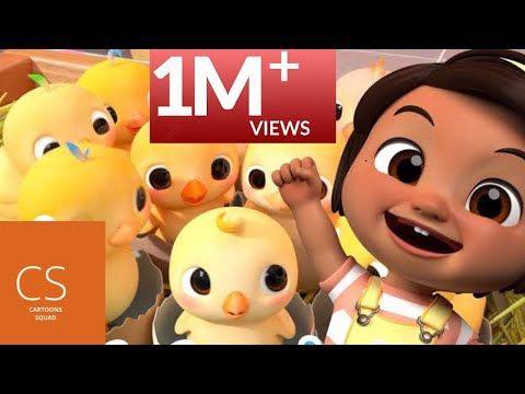 Numbers Song with Little Chicks - More Nursery Rhymes & Kids Songs-song for kids