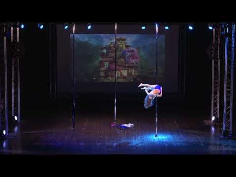 POLE ART ITALY 2023  - JUNIORS AMATEURS 5-10YRS 3RD PLACE - DENISE ROSSETTI ITALY