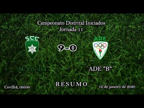 SCC vs ADE "B" - Iniciados - 12 Janeiro 2020
