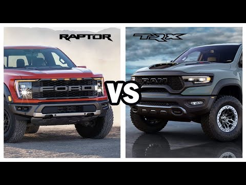2021 Ford Raptor vs 2021 Ram TRX // Battle of Kings