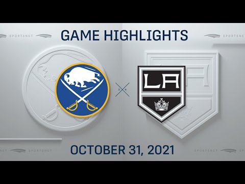 NHL Highlights | Sabres vs. Kings - Oct. 31, 2021