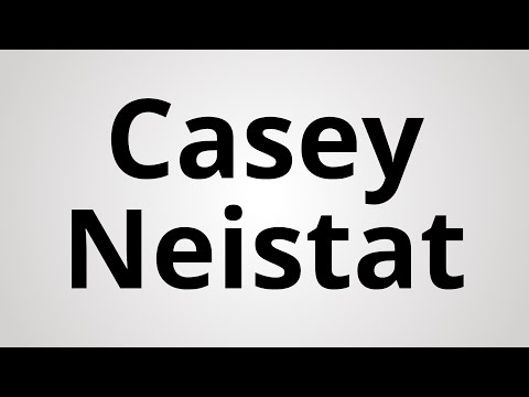 How to Pronounce Casey Neistat