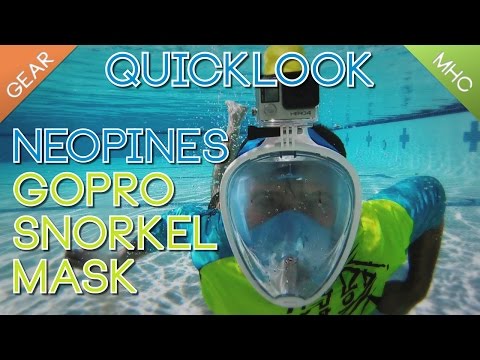 Quicklook/Review: NEOpine's GoPro Snorkel Mask (NDM-1)