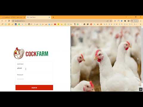 Farm Sales Maintenance System in PHP Application Projects