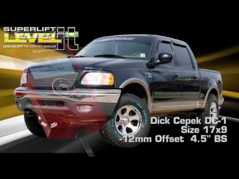 Superlift 40005 - 2.5" Level It Leveling Kit for 1997-2003 Ford F150 4WD Pickups