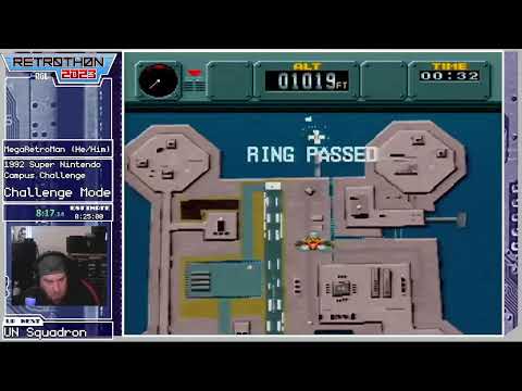 Retrothon 2023 - (143) 1992 Super Nintendo Campus Challenge (challenge mode) by MegaRetroMan