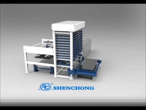SC Sheet Metal Storage System for Flexible Production Line