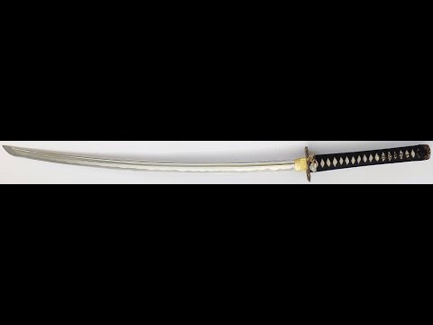 Samurai Schwert Katana aus Tamahagane Stahl Produktvideo