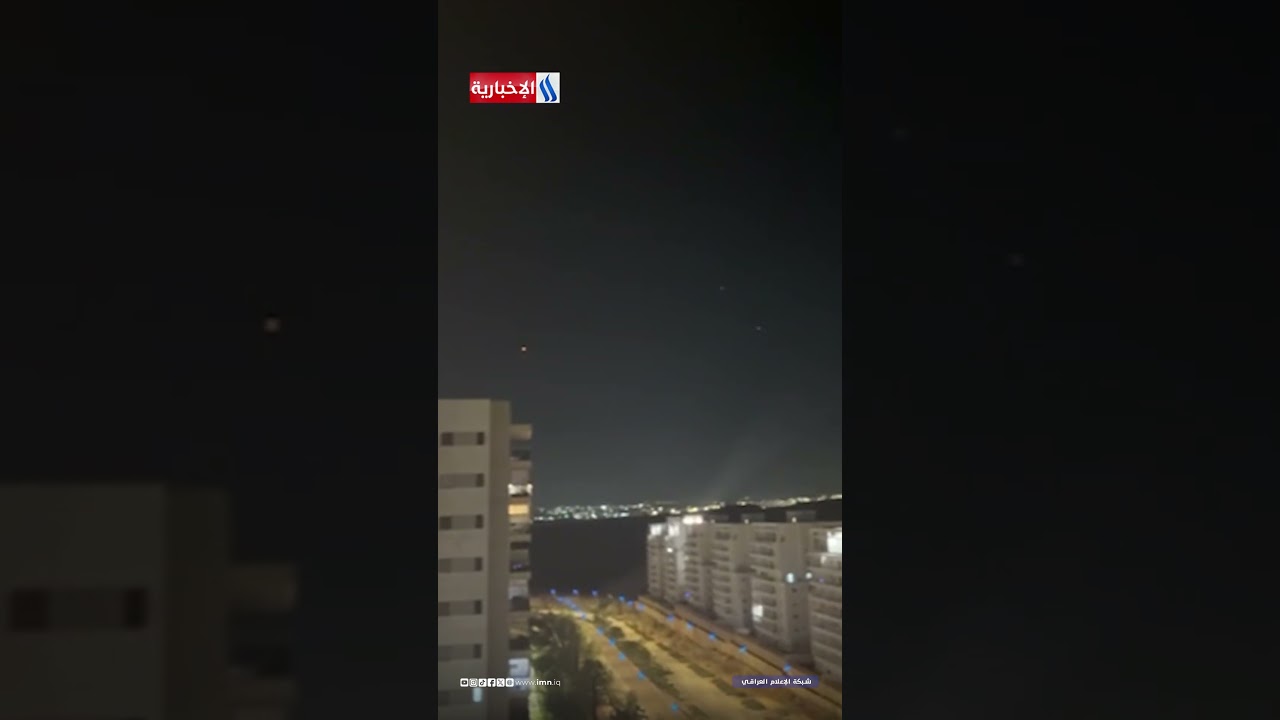 فيديو | الصواريخ الايرانية في سماء الكيان الصهيوني