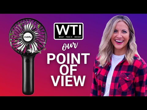 Miady Portable Handheld Fan - WTI product video review