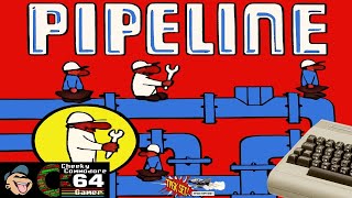 SUPER PIPELINE – Commodore 64 (1983) | Taskset’s Classic Pipe-Fixing Puzzle