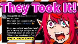 Why IRyS Has To Change Her Twitter Tags 【IRyS / HololiveEN】