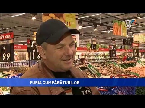 Jurnalul Regional TVR Iasi - Furia cumparaturilor